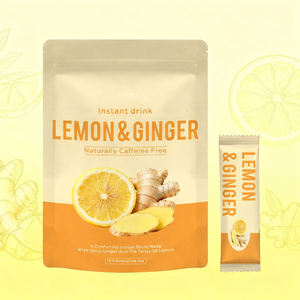 Wellbody ชาเพื่อสุขภาพชาขิงมะนาวสำเร็จรูปประโยชน์ต่อสุขภาพสำหรับชาเขียวดูแลประจำเดือนผลิตภัณฑ์บำรุงความอุดมสมบูรณ์ของผู้หญิง - Product Image 1