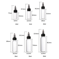 Bouteille Compresseur en Plastique PET avec Bouchon Twist Top, Logo Personnalisé, 1oz 2oz 3oz 4oz 5oz 8oz 12oz 16oz, pour Huile Liquide