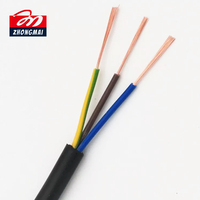 PVC-Kupfer-Litzenkabel, hitzebeständig, elektrisches Kabel, ISO9001 CE, für RVV 300/500V 10mm 2,5mm 3x4mm
