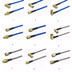 Tùy chỉnh <span class=keywords><strong>RP</strong></span> <span class=keywords><strong>SMA</strong></span> mcx MMCX <span class=keywords><strong>BNC</strong></span> TNC N UHF f fakra RF cáp đồng trục mở rộng với rg316 RG174 rg178 RG58 cáp cho Wifi Antenna - Product Image 5