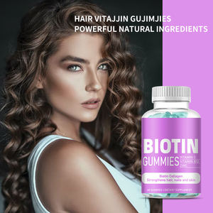 Toptan <span class=keywords><strong>Biotin</strong></span> Gummies hiçbir şeker Vegan kollajen takviyeleri <span class=keywords><strong>Biotin</strong></span> Multivitamin Gummies saç cilt çivi biyotin vitamin Gummies - Product Image 3