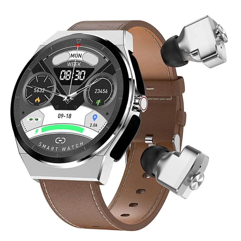 Fashion Smart watch 2023 Relogio Smartwatch Ultra con auricolari 2 en 1 Smart Watch Android impermeabile con auricolari