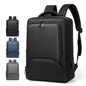 Custom Waterproof Black <b>Laptop</b> Backpack Oxford School <b>Bags</b> Custom Logo Usb Promotional Mochila <b>Laptop</b> Backpack - Product Image 6
