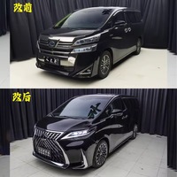 Pour Toyota Willfa pour Lexus LM Kit de mise à niveau de l'apparence pare-chocs de voiture