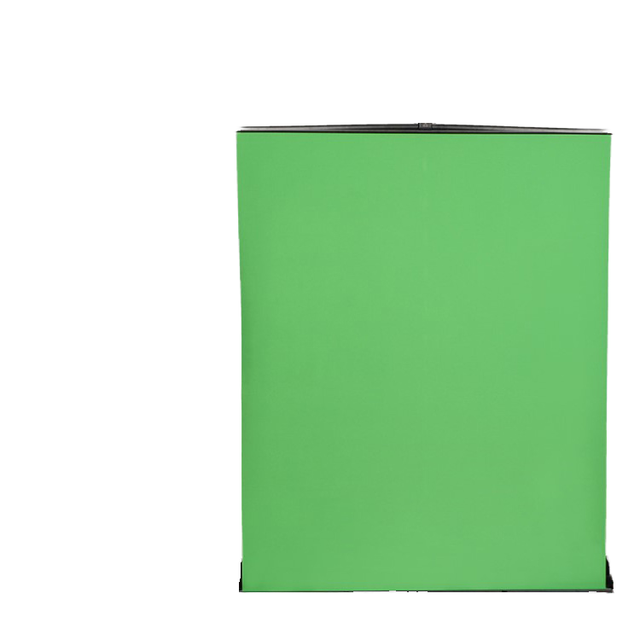 140x180cm Protable Floor-up Chroma Key Green Screen 5x7 Collapsible Thick Oxford Cloth Aluminum Alloy Frame Non-Reflective