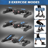 Wellshow Sport Hauteur Réglable Anti-Slip Slant Board Debout Machine de levage de mollet pour l'étirement du mollet