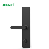 JINJIAN, nuevo producto, cerradura de puerta inteligente, Software libre, cerradura de puerta de hotel inteligente, tarjeta de desbloqueo, cerradura de puerta Digital