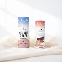 Tubes d'emballage personnalisés pour grains de café durables, tubes en papier biodégradables, tubes en carton pour thé matcha et aliments pour animaux de compagnie avec couvercle