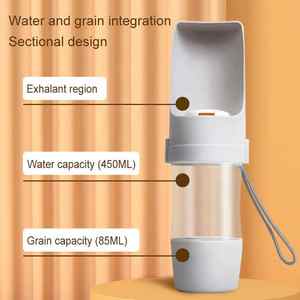 Portable <strong>Dog</strong> Water Bottle With Storage <strong>Food</strong> and Water <strong>Container</strong> for Pets Feeder Bowl Outdoor Travel <strong>Dog</strong> Drinking Bowls - Product Image 3