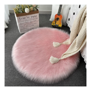 Tùy chỉnh Hot Bán nhà trang trí da cừu Fluffy thảm thảm cho phòng khách tamis tepete Faux Fur rug - Product Image 2
