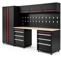 Armoire de rangement d'atelier modulaire professionnelle GATmatic à 11 tiroirs, en fer robuste, organisateur d'outils classique OEM, concessionnaire 4S GS