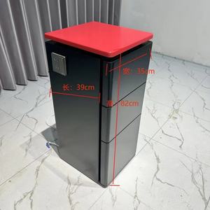 Modern Luxury Stainless Steel <b>Salon</b> Trolley High Quality Metal <b>Furniture</b> for Barber Hair <b>Salons</b> Beauty Cart With Stylish Design - Product Image 5