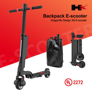 Entrepôt européen <span class=keywords><strong>HX</strong></span> X6 Vente flash Trottinette électrique pliable 5,5 pouces avec pneus à vide, batterie 25KM, moteur 250W - Product Image 2