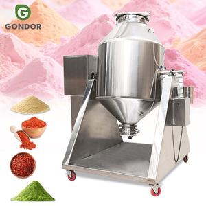 Mélangeur à double cône pour poudres et granulés fins, capacité 200 litres, avec agitateur - Product Image 1