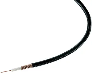Fábrica andrew o LEONI 3/8 superflex cable para 4,3-10 hombre N tipo 7/16 conector hembra