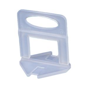 Entretoises de carreaux en <span class=keywords><strong>PVC</strong></span> de 3mm au design moderne Clips de nivellement réutilisables pour les carreaux de céramique, de porcelaine et de plastique de 1.5mm d'épaisseur - Product Image 1