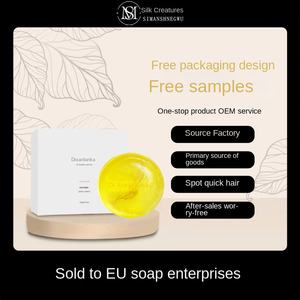 Jabón <span class=keywords><strong>Facial</strong></span> Transparente Hecho a Mano con Fragancia Herbal, para Uso Adulto, Regalo para Banquetes <span class=keywords><strong>de</strong></span> Boda, con <span class=keywords><strong>Azufre</strong></span>, Seda China, Ginseng y Aceite Esencial - Product Image 2