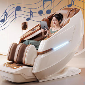 Sillón de Masaje Shiatsu Multifuncional 4D de Gravedad Cero con Doble Potencia, Sillón de Masaje Eléctrico, Máquina de Masaje Corporal - Product Image 3