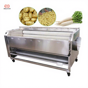 Linea di prodotti della macchina di pulizia della patata di prezzi della macchina di pulizia della patata del pulitore della sbucciatura della patata della spazzola - Product Image 1