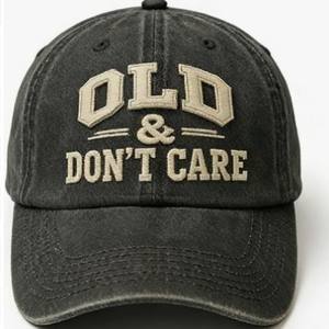 Gorras de Béisbol American Vintage Deportivas a Rayas de Algodón, Tejido Suave Lavado con Imagen Bordada a Mano - Product Image 1