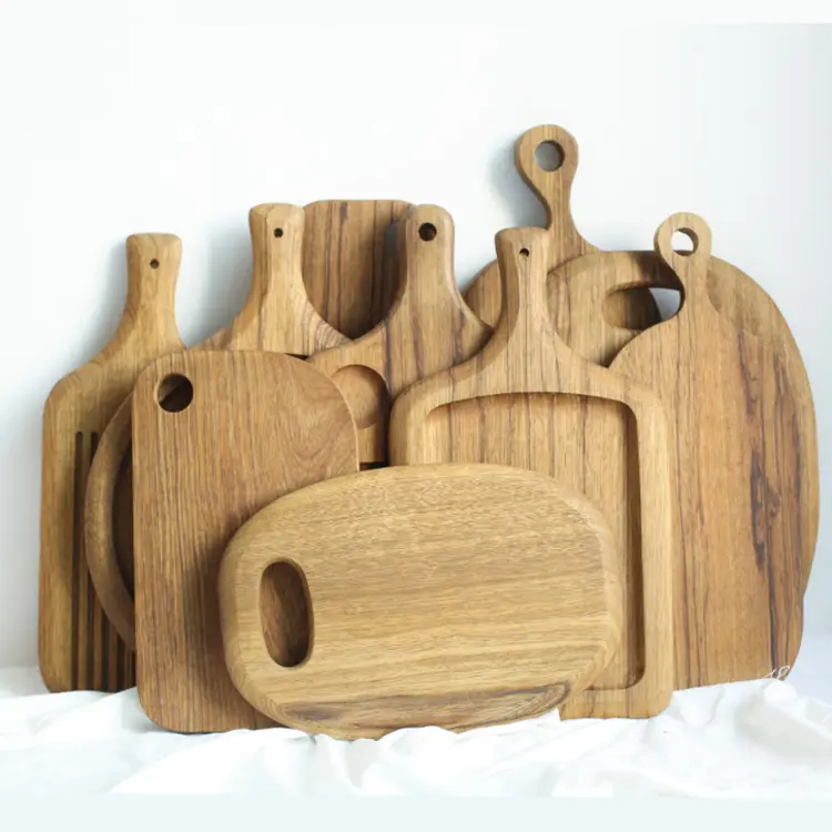 custom small wood bread board