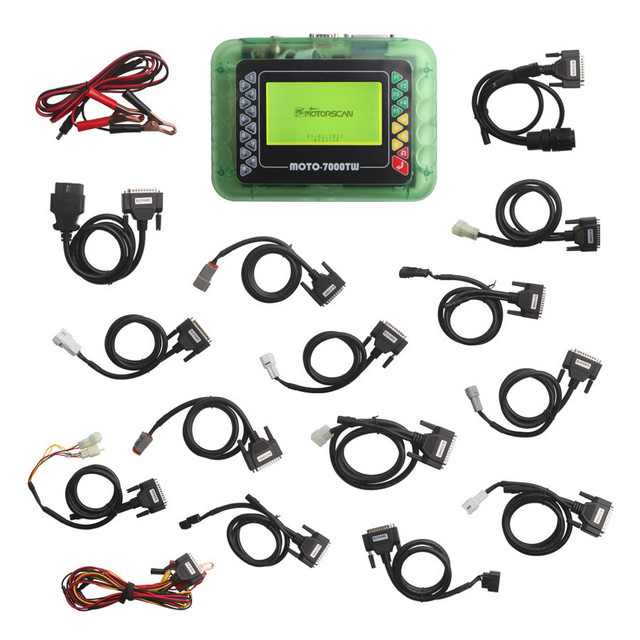 Latest Version 7000TW Motorcycle Diagnostic Tool MOTO 7000TW Universal Motorbike Scan Tool