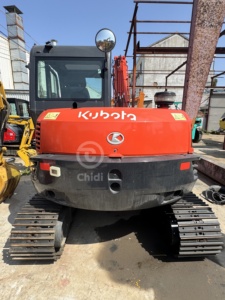 Excavadora de cadenas Kubota KX080-4α de alto rendimiento, motor duradero en perfecto estado, equipo pesado en venta KX155 KX163-5 KX165 - Product Image 4