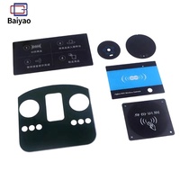 Penutup Keyboard Film Cetak Sablon Sutra Berkilau Tinggi Panel Kontrol Akrilik PMMA Harga Pabrik