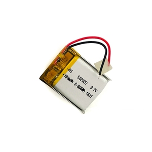 UL KC approved lithium battery 502025 rechargeable 3.7 V 180mAh LiPo battery for WTS Bluetooth earphone - Product Image 5