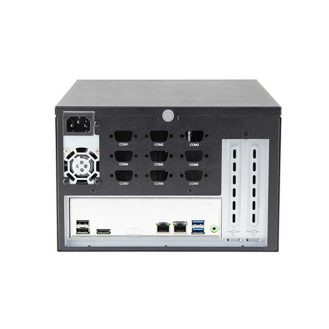IPC Mini-ITX   Chassis    Industrial Computer Wall Mounted  Chassis  with PCI  Expansion Slot   Ipc  Pc I3 /i5 / I7  Optional