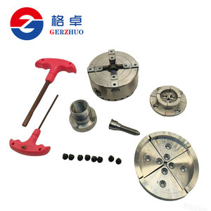 <span class=keywords><strong>Mandrin</strong></span> de tour pour machines-outils CNC avec filetage 1''-8 <span class=keywords><strong>M33</strong></span>, mandrins de tour pour le travail du bois à 4 mors KP96 KP70 - Product Image 5