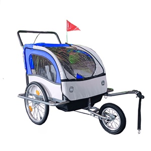 Grande <span class=keywords><strong>poussette</strong></span> pour <span class=keywords><strong>chien</strong></span> de compagnie et vélo vélo, porte-animaux de compagnie - Product Image 5