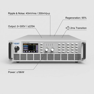 Fuente de Alimentación Bidireccional Programable para Montaje en Rack 3U PBS 2300-225L (300V/225A/18kW) |   Alta Eficiencia (93%) - Product Image 6