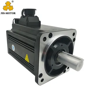 130mm çerçeve boyutu 220/380VAV tek/üç fazlı 2.2KW 2000RPM 9.55N.m AC servo motor