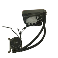 Refroidisseur d'eau Cpu Aio avec ventilateur RVB PWM 4 broches 120mm refroidisseur d'eau CPU liquide pour processeur Intel/AMD série refroidissement liquide 300W