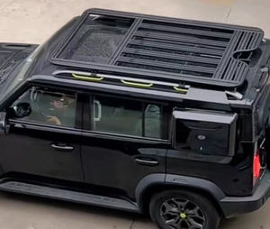 Panier à bagages universel pour toit de voiture Panier à bagages 4x4 Cross Bar Frame Ranger Solution de rangement de bagages de voiture en alliage d'aluminium durable - Product Image 5