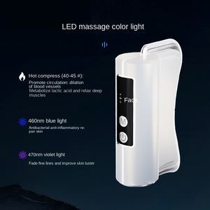 2025 Neues Elektrisches Faszienmesser Chromlegierung Handgehalten Mikrostrom Heizkompresse Vibration Fitness Entspannung Muskelmassage - Product Image 4