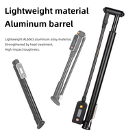 Pompe électrique sans fil intelligente pour voiture et vélo avec manomètre haute pression (>160 PSI) en alliage d'aluminium pour voitures, vélos et motos