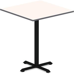 Alera ALETTSQ36WG Plateau de table réversible en stratifié 35,38 po. W X 35,38 pouces Table à manger carrée blanche/grise D - Product Image 5