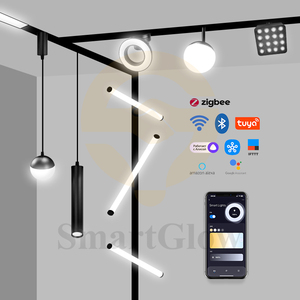 Dali 0-10V/TRIAC Dimmable <span class=keywords><strong>LED</strong></span> Magnetic Track ánh sáng lõm Magnetic theo dõi hệ thống chiếu sáng trong nhà đèn tuyến tính đèn - Product Image 5