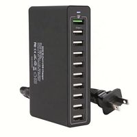 Station de charge de bureau portable intelligente 5v 12a, chargeur USB 10 ports pour restaurant