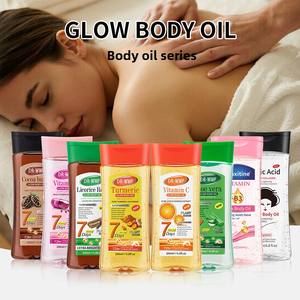 Aceite esencial de masaje corporal de Gel VC de 200ml, aceite Facial hidratante de cúrcuma de exportación transfronteriza para SPA - Product Image 1