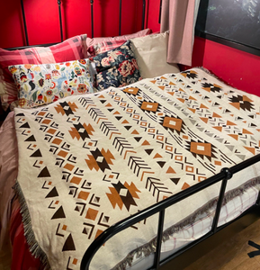 <span class=keywords><strong>Bohemian</strong></span> hint kanepe dekoratif % 40% pamuk % 60% polyester kamp dokuma goblen battaniye - Product Image 3