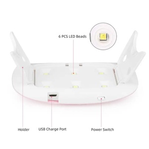 Lámpara LED UV Eléctrica Portátil de 6W para Uso Doméstico, Otros Productos de Belleza y Cuidado de Uñas - Product Image 3