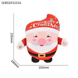 Babbo Natale Elettrico a Batteria con Sensore, Giocattolo Peluche <span class=keywords><strong>Metronomo</strong></span> Musicale per Bambini - Product Image 6