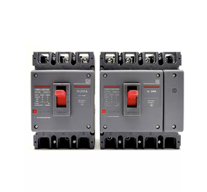 Disjoncteur magnéto-thermique à boîtier moulé (MCCB) CDM3S-160S/3300 160A 3P 35kA 690V AC pour montage sur rail DIN, alimentation industrielle triphasée - Product Image 4