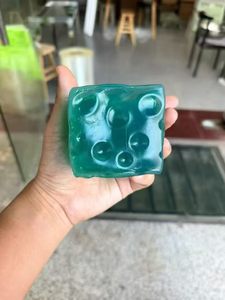 Transparent Jelly Ice Cube Squishy Toy Maltose Material Slow <b>Rebound</b> Anxiety Relief Stress Relief Sensory Fidget Toy for Youth - Product Image 5