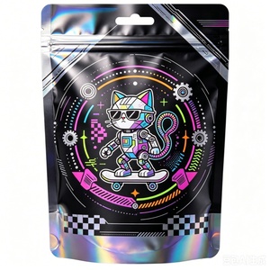 Custom Printed Waterproof Stand Pouch Bag for Pet Food Packaging Child Resistant Zipper Eco Friendly Mylar Gloss/Matte Finish - Product Image 3