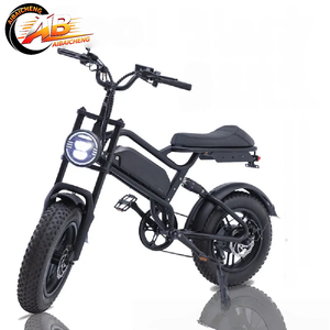 Bicicleta Eléctrica de una Sola Velocidad con Batería de Litio, Motor de 500w, Amortiguación Central, Neumáticos 16*4.0, Alcance de 40km, Resistente al Agua IPX5, Velocidad de 45km/h - Product Image 2