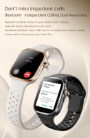 H80 Beleuchtungsfunktion Android Smartwatch HD-Bildschirm Fitness-Tracker Unterstützt TikTok YouTube WhatsApp SIM-Karte Smartwatch